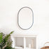 Aaden Pill Black Wall Mirror