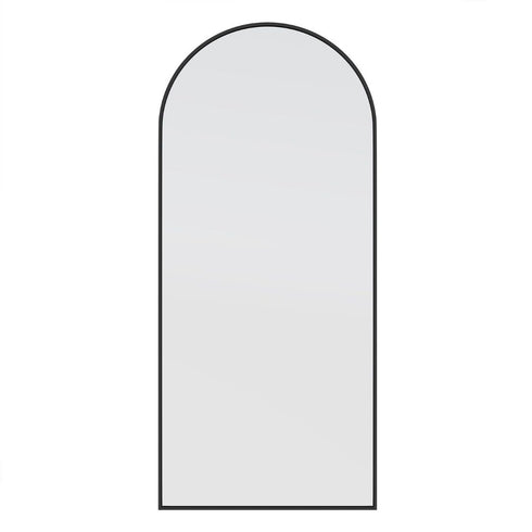 Apsel Arch Black Wall Mirror