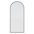 Apsel Arch Black Wall Mirror