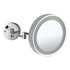 Ablaze Round Chrome Plated Backlit Shaving Mirror