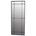 Mackenzie 12 Pane Black Wall Mirror