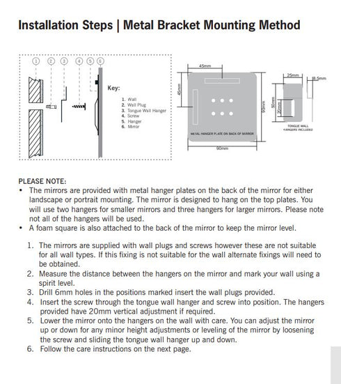 Kent Bevelled Round Wall Mirror
