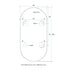 Emrys Oval Bathroom Wall Mirror