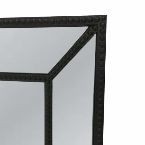 Elsa Black Beaded Wall Mirror