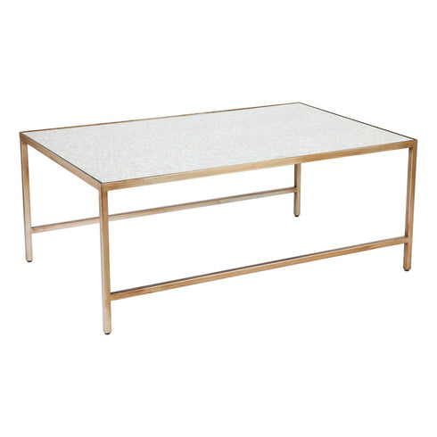 Cocktail Mirrored Nest Coffee Table