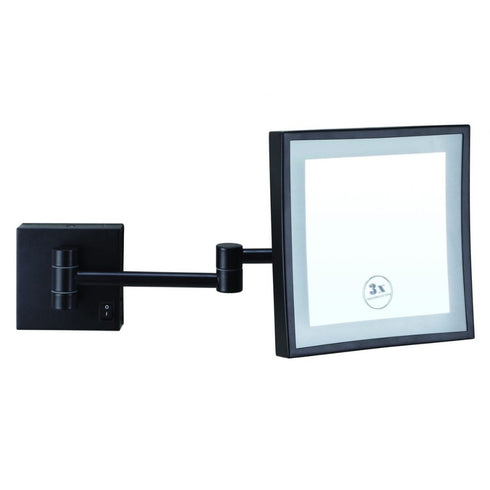 Ablaze Black Backlit Shaving Mirror
