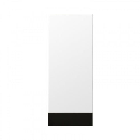 Mira Charcoal Matte Large Wall Mirror
