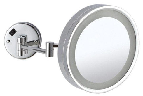 Ablaze Round Cool Light Backlit Shaving Mirror - mirrors-city-aus