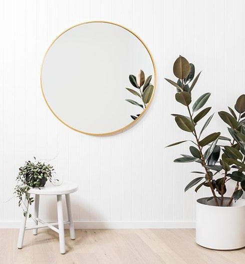 Bella Round: Brass - mirrors-city-aus