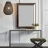 Zeta Gold Beaded Frame Wall Mirror
