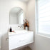 Apsel Arch White Wall Mirror