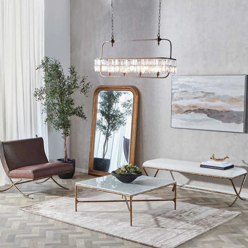 Allegra Antique Gold Wall Mirror