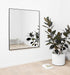 Flynn Rectangle: Black - mirrors-city-aus