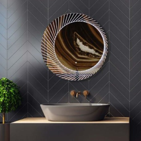 Bucciano Italian Antifog LED Bathroom Mirror