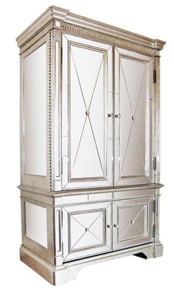 SOFIA ARMOIRE MIRRORED CABINET DS - 41112 - mirrors-city-aus