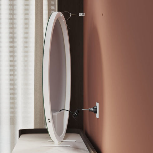 Torin 3 Color Modes LED Round Vanity Mirror