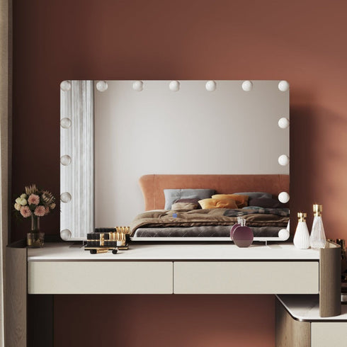 Issey 3 Lighting Modes LED Makeup Mirror with Memory Function