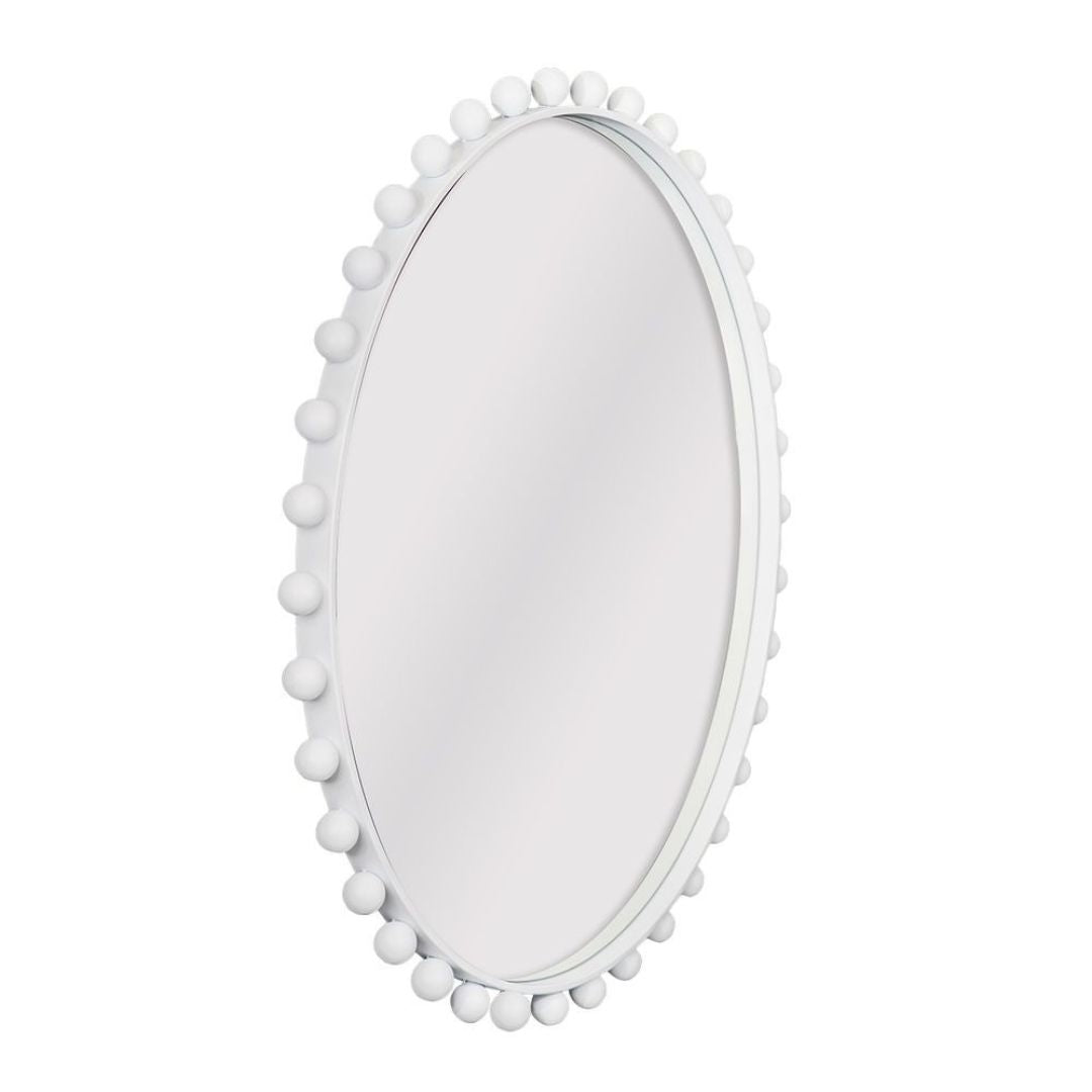 Round White Wall Mirror Mirror City