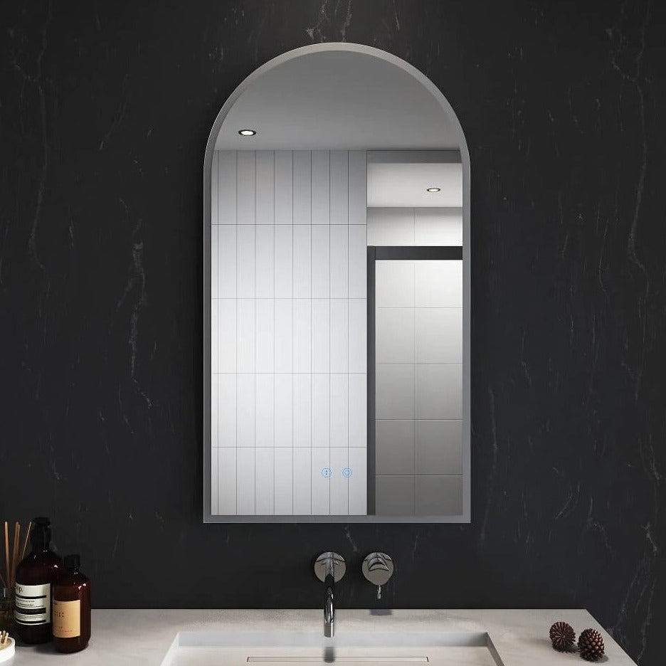Led dimmable lighted mirror deals