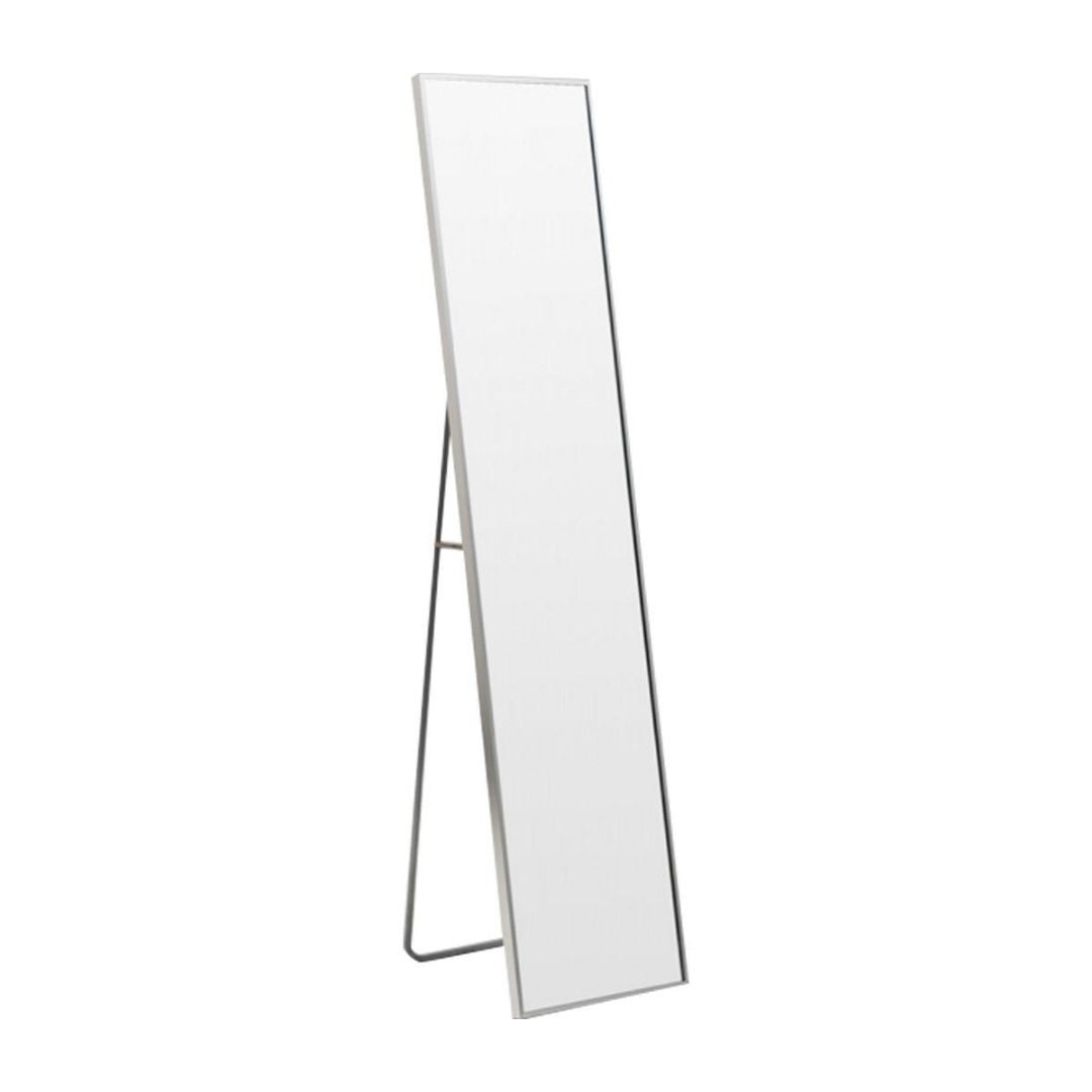 Simplicity Silver Standing Mirror Mirror City