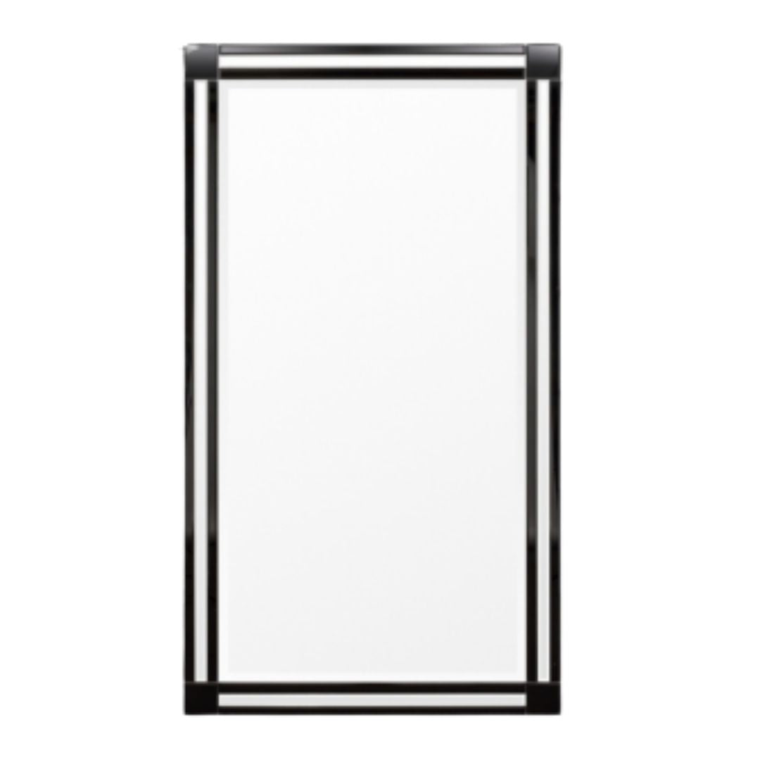 Boston Double Black Wall Mirror Mirror City