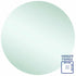 Rio Round Polished Edge Bathroom Mirror