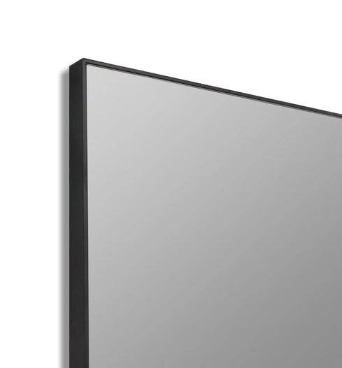 Flynn Matte Black Leaner Mirror