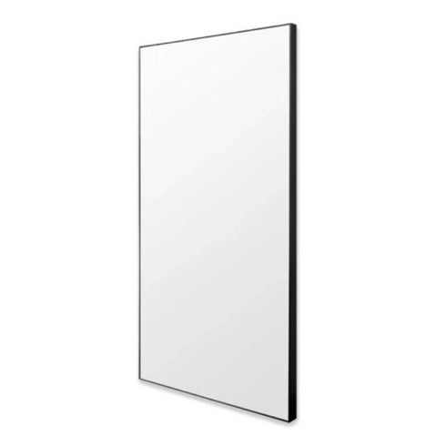 Flynn Matte Black Leaner Mirror