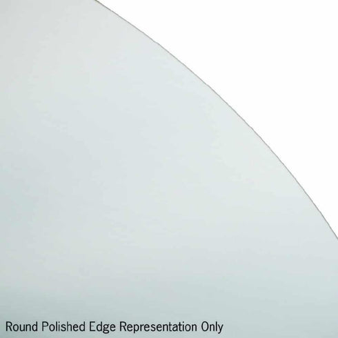 Rio Round Polished Edge Bathroom Mirror