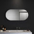 Aler Anti-Fog Oval LED Illuminated Bathroom Mirror