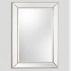 Elsa Premium Silver Beaded Large Wall Mirror | 70 x 100 CM | Mirror City