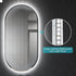 Aler Anti-Fog Oval LED Illuminated Bathroom Mirror