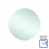 Rio Round Polished Edge Bathroom Mirror