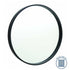 Ablaze Black Round Wall Mirror
