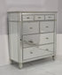 RAMSEY MIRRORED CHEST DRAWER - mirrors-city-aus