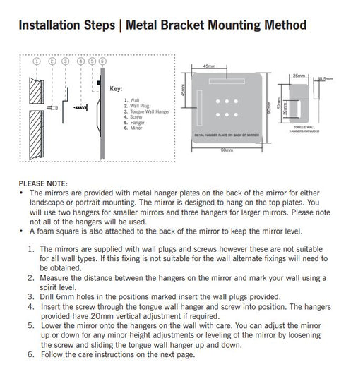 Rio Round Polished Edge Bathroom Mirror