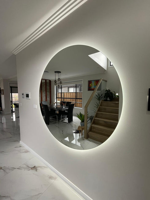 Custom Backlit Mirror