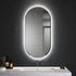 Aler Anti-Fog Oval LED Illuminated Bathroom Mirror